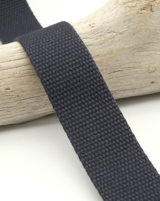 Sangle Coton 25MM Bleu Marine  - Maison Klem